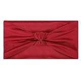 MoKo Multifunktionstuch Stirnband Headband für Damen und Herrn - Leicht Nahtlos Schweißband Kopftuch Schlauchschal Halstuch Haarband Totenkopf für Fahrrad Sport Fitness Laufen Yoga, R