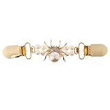 Retro Strass Ente Mund Clip Cardigan Clips Schnalle Metallclip für Schal Strickjacke Pullover Hemd, in Unterschiedlichen Designs - Sp