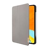 LAUT | Prestige Folio for iPad Pro 11-inch (2018) • Taupe | Apple Pencil Charge & Sync Compatible | Apple Pencil Built-in Storage | Impact Protection | 2X Stand Positions | Auto On/Off C