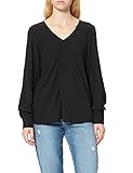 ONLY Damen ONLMETTE UMA L/S TOP NOOS WVN Blouse, Black, XXL