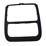 SYKJSF Motoryzacja sprzęt do klimatyzacji Schwarze Automatische Klimaanlage Panel CD-Panel-Surround-Radio-Trim Fit für Jetta Golf 5 Mk5 Mk6 2011 1KD 858 069 Narzędzia klimatyzacji samochodowej