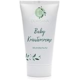 Dorisana Baby Kräutercreme - Wundschutzcreme für wunde und gereizte Haut im Windelbereich – Babypflege, Windelcreme, Babywundcreme, Wundsalbe mit Zinkoxid (50ml)