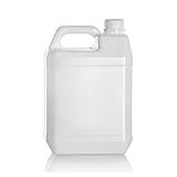 Kanister aus Kunststoff, 5 Liter, ADR, mit breiter Öffnung, ideal für Benzin- und Chemikalien, auch als Tank für Klimaanlage / Camping / Wohnmobil (1)
