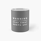 Lustige CPA Buchhalter Geschenk Warnung Monat Ende Klassische Tasse | Beste Kaffeetasse 313