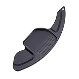 ZYKT Lenkräder 2 stücke Aluminiumlegierung Lenkrad Verschiebung Paddel Getriebe Shifter Verlängerung Fit für Audi TT Q7 R8 A6 S4 RS3 RS6 R8 Schw