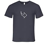 Right Arrow HTML UI Mockup Wireframe Dark T-Shirt Tech T-Shirt Charcoal Grey Gr. L, beig