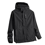 AWDX wasserabweisende winterjacke herren,puffer jacke grau herren,daunenjacke übergang herren,flanell übergangsjacke herren,regenjacke herren 30000 mm wassersäule,sportliche herren winterjack