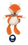 SIGIKID 42326 Spieluhr Fuchs Blue Mädchen und Jungen Babyspielzeug empfohlen ab Geburt orang