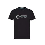 Formel-1 T-Shirt für Jugendliche, großes Logo, F1 Tech-Kollektion, weiß, Größe L (14–16) XS Schw