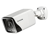 D-Link DCS-4714E Vigilance 4 Megapixel H.265 Outdoor Bullet Camera (2592 x 1520 Pixel, 30m Nachtsicht, H.265, WDR, LowLight+, PoE, IP66, Micro SD slot, ONVIF)