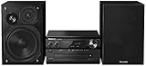 Panasonic SC-PMX84EG-S Micro HiFi System (120W RMS, Bluetooth, Radio, DAB+, USB, Stereo Cinch) silb