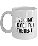 N\A Lustiges Vermietergeschenk - Vermieter Kaffeebecher - Vermietergeschenk - ich Bin gekommen, um die Miete zu sammeln - Hausbesitzergeschenk