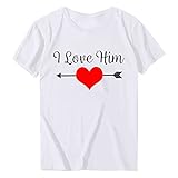 Pärchen Geschenke für Paare Tshirt Geschenk Set für Verliebte - Partner-Geschenke - Bestes Geburtstagsgeschenk - Partnerlook Lieblingsmensch Geschenke für F