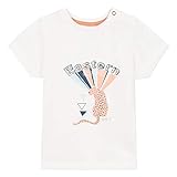 3 pommes Baby-Jungen 3q10003 Tee Mc T-Shirt, Elfenbein (Blanc Cassé 19), 9-12 Monate (Herstellergröße: 9/12M)