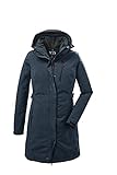 Killtec Damen Funktionsparka/ Parka mit abzippbarer Kapuze - KOW 165 WMN PRK, petrol, 40, 37726-000