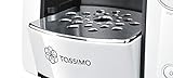 BOSCH Tassimo Abtropfschale für Tassimo Joy TAS4502GB, TAS4503GB & TAS4504GB Kaffeemaschinen, silberfarben, inkl. Packung Tassimo Cappuccino T-D