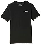 Nike Herren M Nsw Club Tee T shirt, Black/(White), XXL EU