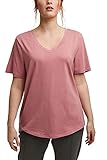 ESPRIT Sports Damen Coo Curvy T-shirt Yoga Shirt, 680, 46 Große Größen EU