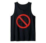 Rauchverbotsschild Warnschild Tank Top