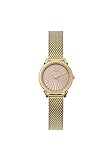 Pierre Cardin Damen Quarz Armband-Uhr aus Edelstahl mit Edelstahl Band - Pigalle Plissée - CPI.2522