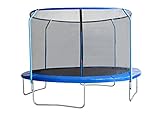 EUGAD Gartentrampolin Trampolin Outdoor Sicherheitsnetz Komplettset Blau Ø244cm 0003BC