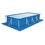 Primlisa Pool Bodenplane - Pool Ground Cloth Rechteckig | Poolunterlage UV-Stabil & Reißfest | Swimmingpool Bodenschutzplane Für Schwimmbäder, Schlauchboote, Planschbecken, F