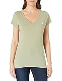 G-STAR RAW Women's Eyben Slim V-Neck T-Shirt, Grege Green 2757-3767, S