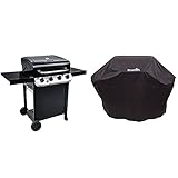 Char-Broil Convective 410 B - 4 Brenner Gasgrill, Schwarz. & 140766 Wetterschutzhaub