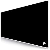 CSL - XXL Speed Gaming Mauspad Titanwolf 900 x 400mm - Mousepad - Tischunterlage Large Size - verbessert Präzision und Geschwindigk