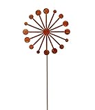 Blümelhuber - Pusteblume Gartenstecker Edelrost - Rost Deko für Garten - Pusteblume Deko Draußen - Rostige Ideen für den G