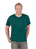 Trigema Herren 602201 T-Shirt,, per pack Grün (efeu 072), Large (Herstellergröße: L)