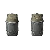 Lowepro Flipside Treck 450 Rucksack, Kamerarucksack für DSLRs und mehrere Objektive,Grau, 28,5 x 21 x 49 cm & Flipside 350 AW Rucksack, Fotorucksack für DSLR-Kameras und mehrere Objektive, Farbe g