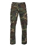 Mil-Tec US BDU Hose R/S Slim Fit Woodland Gr.L