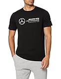 PUMA Herren Mapf1 Logo Tee T-Shirt, schwarz, M