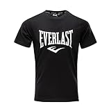 Everlast Russel Logo T-Shirt (L, Black)