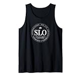 San Luis Obispo CA California Logo Patch Abzeichen Tank Top