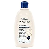 Aveeno Skin Relief Feuchtigkeitsspendende Duschgel, reinigt sanft und reduziert Trockenheit der Haut, für sehr trockene und reizende Hautpflege, 500