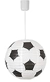 Kinderzimmerlampe Deckenlampe, Wandlampe, Fussball-Design, leuchtenladen, Kinderlampe, Kinderleuchte, Modern (Pendel 1 Flammig)