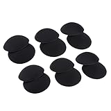 B Baosity 6 Paar Eingenähte BH Polstereinlage Schaum Herausnehmbare Weiche Tasse Gepolstert Schwarz 115