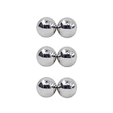 EXCEART 6Pcs Magnetische Nippelringe Nicht Piercing Nippelring Nippelclips Klemmen Gefälschte Brust Piercing Nippel Schmuck für Frauen Liebhaber Paare Flitterwochen L