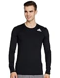 adidas Herren Tf 3-streifen Shirt, Schwarz, M EU