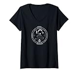 Damen Archangel Jophiel-Siegel von Mortal Designs. T-Shirt mit V