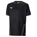 PUMA Jungen T-shirt, Puma Black-Asphalt, 152