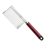 balikha Crinkle Cutter Wellenförmige Messer für Jede Gemüse Gemüse Franzö
