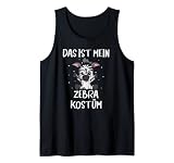 Das ist mein Zebra Kostüm Süße Zebras Afrikanische Tiere Tank Top