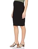 MAMALICIOUS Damen MLLUNA Jersey PINTUC Skirt O. A. Rock, Black, S