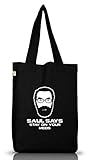 Shirtstreet24, Stay On Your Meds, Serien Jutebeutel Stoff Tasche Earth Positive (ONE SIZE), Größe: onesize,Black