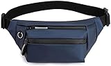YCJK Burg Tasche Wasserdichte Frau Taille Tasche Fanny Pack Mode Brust Pack Outdoor Crossbody Tasche Große Kapazität Unisex Gürtel Bags Hüfte Taillenpackungen (Farbe: Schwarz) Langlebig und pfleg