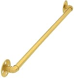 FHW Handlauf für Treppen in Innenräumen-Komplettkit.Gold Metall -Slip-Treppengeländer,Home Kindergarten Ältere External-oder Treppenhaus-Interieur Villa Loft-Zugangskorridor-Handlauf(Größe:300cm) G