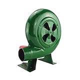 Snokwin BBQ Fan Top Manuelles Schmiedegebläse Handkurbel Faltenbalg Iron Gear Popcorn Fan Manueller Fan für Outdoor Barbecue Holzkohleg